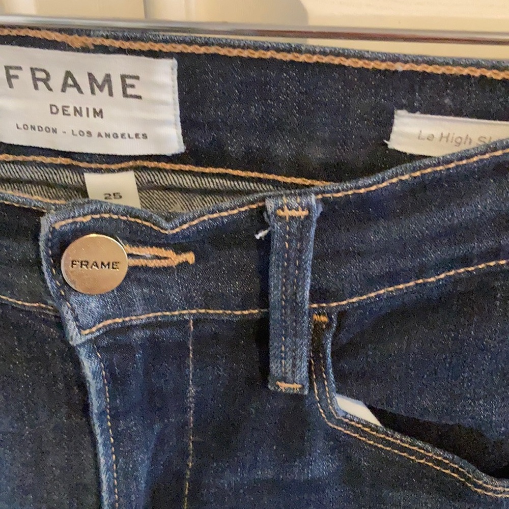 Frame Denim Le High Skinny size 25